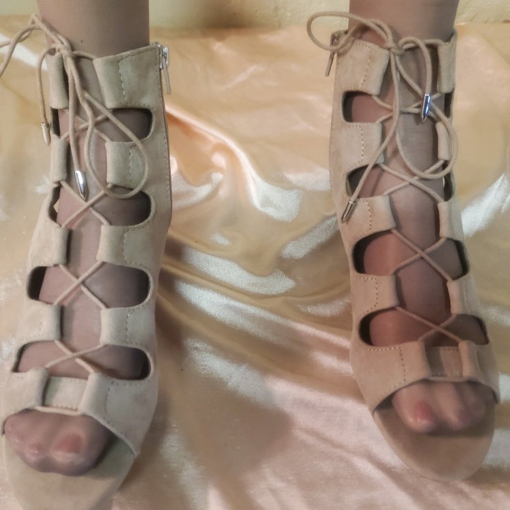 Dolce Vita Suede wedge booties